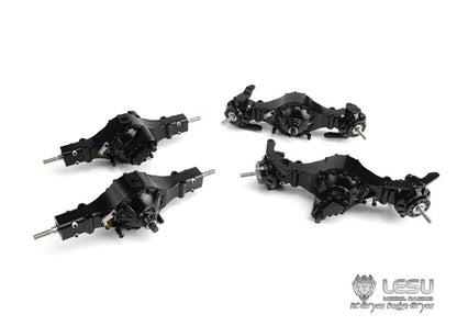 1/14 truck Tamiya tractor axle Q911 series differential lock mud axle model LESU