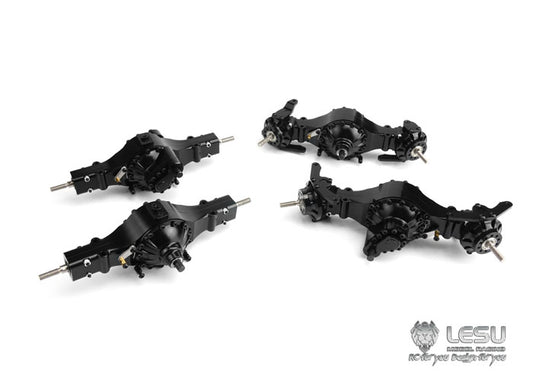 1/14 truck Tamiya tractor axle Q911 series differential lock mud axle model LESU