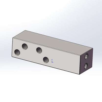 CUT main arm cylinder oil distributor block model universal accessories