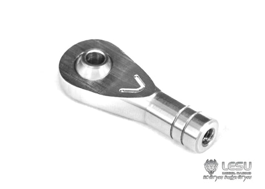 Simulation laser stainless steel M2 ball joint bearing fisheye 1/14 Tamiya tractor RC climbing car model LESU
