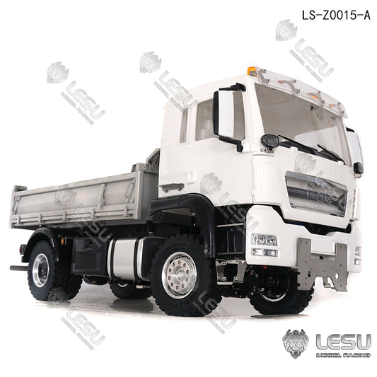 LESU 1/14 Tamiya Truck Model Toy Full Drive 4X4 High Torque Dump Toy