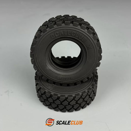 Scaleclub Model 1/14 95MM Diameter Off-Road Truck Off-Road Tractor Tire Military Truck Tire