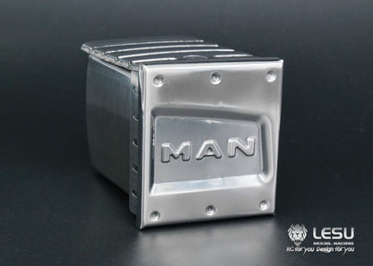 1/14 truck model toy stainless steel exhaust parts G-6149 Tamiya tractor mud truck model LESU