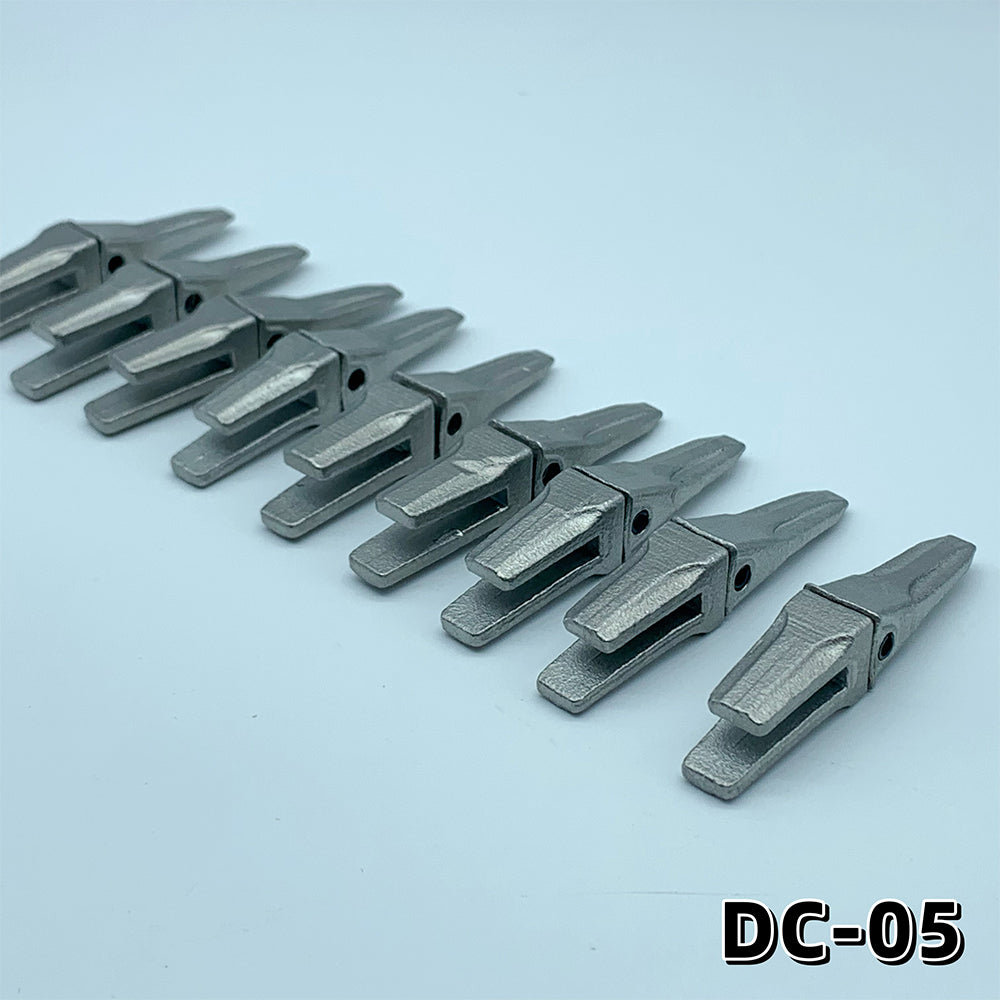 CUT Model 1/14 Excavator Model Welded Bucket Teeth Split Simulation Bucket Teeth Stainless Steel Bucket Teeth