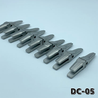 CUT Model 1/14 Excavator Model Welded Bucket Teeth Split Simulation Bucket Teeth Stainless Steel Bucket Teeth