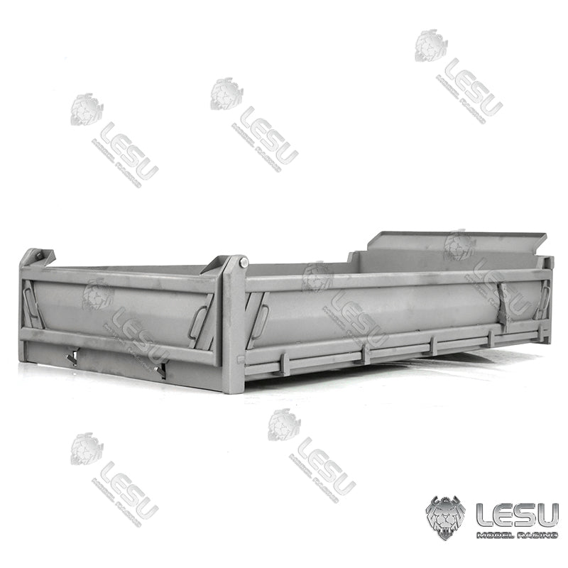 LESU 1/14 Tamiya Truck MAN TGS 4x4 Hydraulic Dump Truck Metal Truck Box
