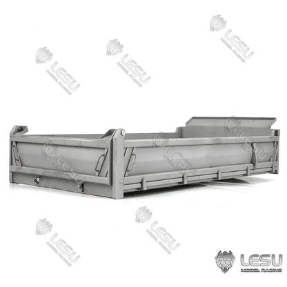 LESU 1/14 Tamiya Truck MAN TGS 4x4 Hydraulic Dump Truck Metal Truck Box