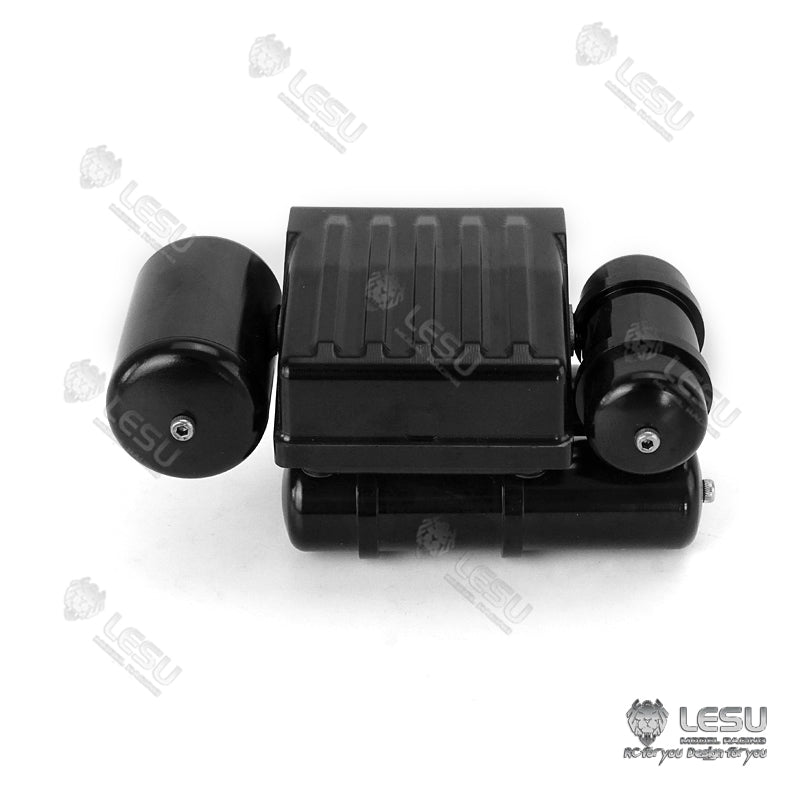 1/14 Truck Tamiya Tractor G-6011 Battery Box Gas Tank Truck Remote Control Model Toy DIY Model LESU