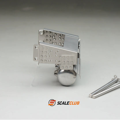 Scaleclub Model Metal Rear Gas Tank Tail Beam WLHQG-TY-1 for 1/14 RC Truck Trailer Truck Dump Truck Model Toy Upgrade DIY Parts