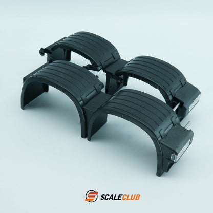 Scaleclub 1/14 Tamiya tractor truck dump truck double axle rear fender rear fender