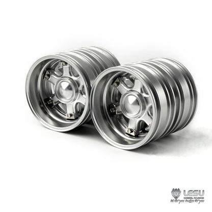 1/14 American truck special aluminum alloy wheel Tamiya tractor King Global Line Black Knight tractor modification