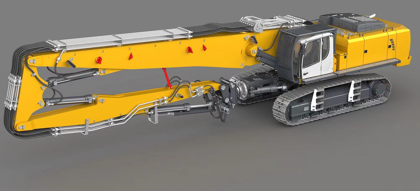 CUT-K970-300 RTR remote control heavy duty hydraulic demolition machine High-end custom hydraulic excavator