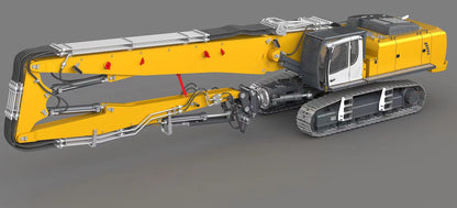 CUT-K970-300 RTR remote control heavy duty hydraulic demolition machine High-end custom hydraulic excavator