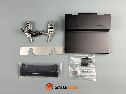 scaleclub 1/14 Tamiya Scania 770S upgraded simulation front buckle mechanical suspension