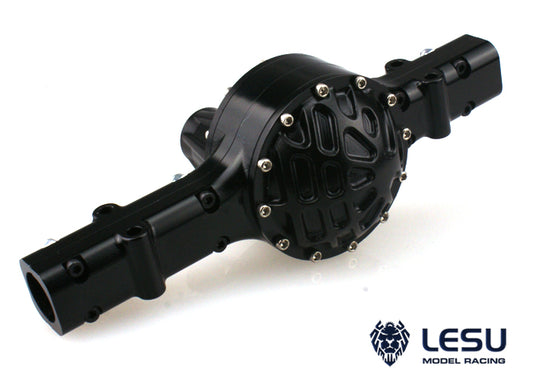 1/14 tractor metal rear axle shell Tamiya original axle modified CNC axle shell accessories car model LESU
