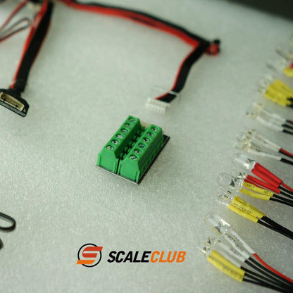 Scaleclub Model Brand New Light Set Suitable for Tamiya LESU 1/14 RC Tractor Truck Mud Truck Dump Truck Container Truck