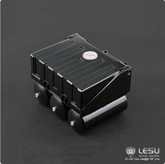 1/16 truck tractor DIY German bruder modified 70002 simulation battery box gas tank RC car model