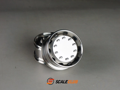 Scaleclub Tamiya 1/14 tractor truck European style mirror wheel caps