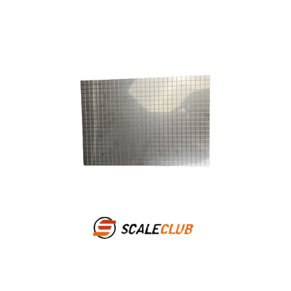 SCALECLUB Truck Climb Trailer Truck Remote Control Simulation Model Stainless Steel Tread Plate Anti-Skid Plate