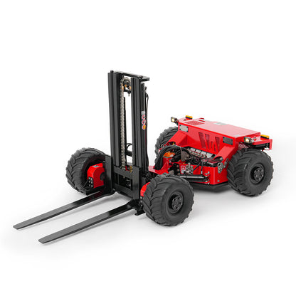 1/14 Scale RC Forklift SFROG-BM214 4WD Hydraulic Remote Control Construction Vehicle with Light & Sound