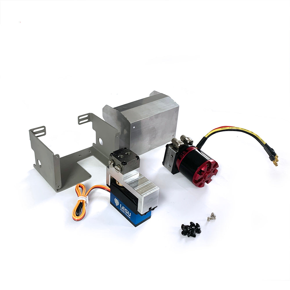 1/14 Truck Model Simulation Truck Tool Box G-6260 Hydraulic Pump Reversing Valve Set LESU