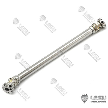 LESU 1/14 RC truck model toy CVD stainless steel welding flange drive shaft Tamiya tractor climbing car model 5MM shaft