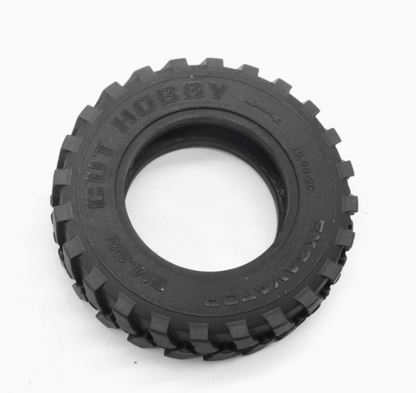 CUT 1/14 RC Hydraulic Wheeled Excavator LR914 8-ways Valve RTR Metal Remote Control 4*4 Digger Model Axle Lock Flysky PL18EV Lite