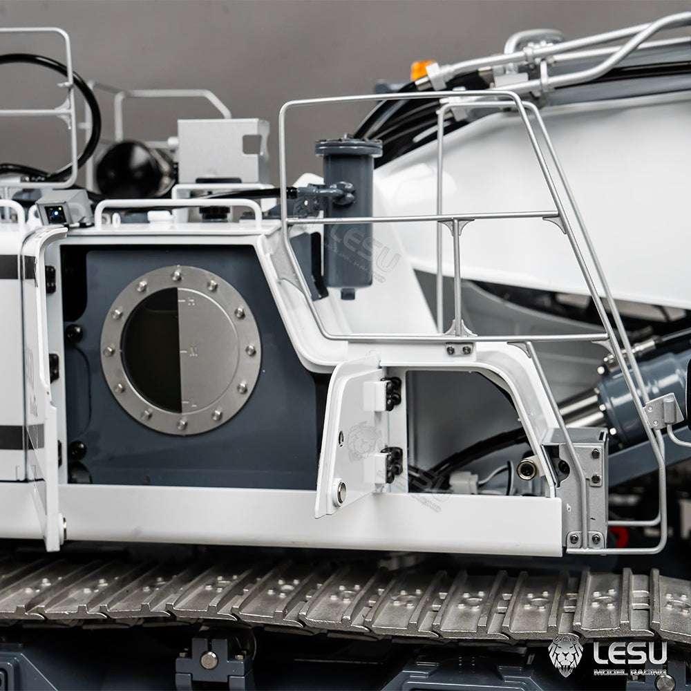 LESU 1/14 Fully Hydraulic Remote Control Model Simulation Excavator Aoue-LR960 Demolition Machine Excavator