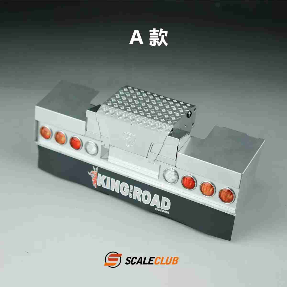 Scaleclub 1/14 Tamiya Scania R620 R470 R730 Heavy Duty Tractor Truck Metal Tail Beam with Light