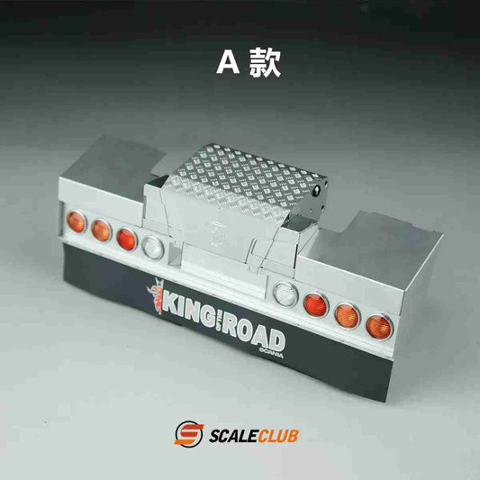Scaleclub 1/14 Tamiya Scania R620 R470 R730 Heavy Duty Tractor Truck Metal Tail Beam with Light