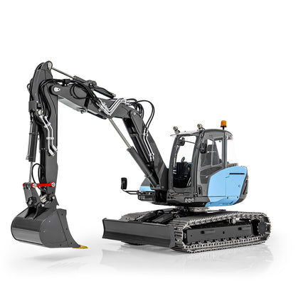 LESU Model 1/14 Dual-Pump 9-Valve MC15 Tracked 4-Arm Excavator BA-B0042