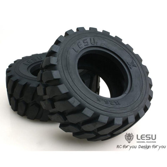 LESU 1/16 Loader Engineering Truck Gravel Tire RD-2004 Remote Control Modified Car Model