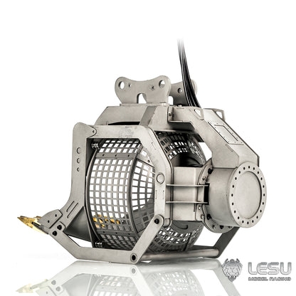 LESU 1/14 Excavator Model Quick Release Full Metal Hydraulic Motor Screen Bucket Accessory AT-C0018