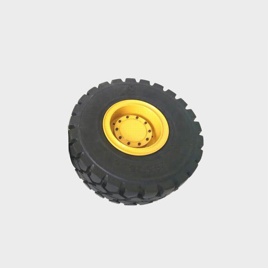 JDMODEL forklift model tire JDM-82 engineering vehicle tire 137mml tire loader model tire