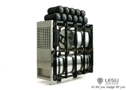 LESU 1/14 Tamiya heavy tractor truck simulation model truck equipment rack G-6057 accessories modification model