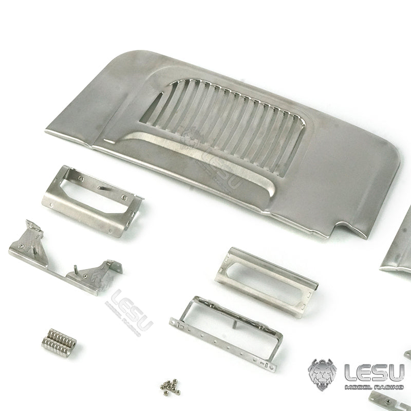 LESU 1/14 Tamiya Truck Simulation Model Heavy Duty Trailer Equipment Rack Spoiler G-6194