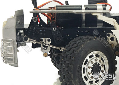 1/14 truck mud head LESU6X4,6X6 beam installation steering servo set Tamiya tractor modified LESU