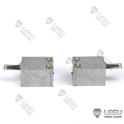 1/14 Truck Tool Box Simulation Accessories G-6255 Rayspeed Truck Metal Upgrade Parts LESU Model