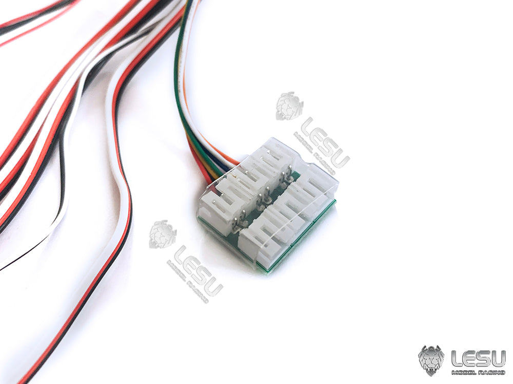 For 1/14 truck engineering machinery model toy light and sound system upgrade accessories LESU EL-001 electronic equipment kit