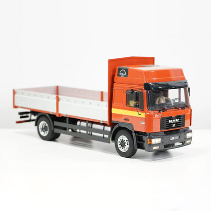 JXmodel 1/14 Tamiya MAN F2000 Cab with Aluminum Alloy Opening Doors and Front Panel 4X2 Truck RTR Version