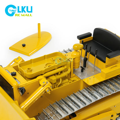 MD Model 1/14 D7 Bulldozer, Alloy Bulldozer Model, Simulation Engineering Vehicle, Bulldozer