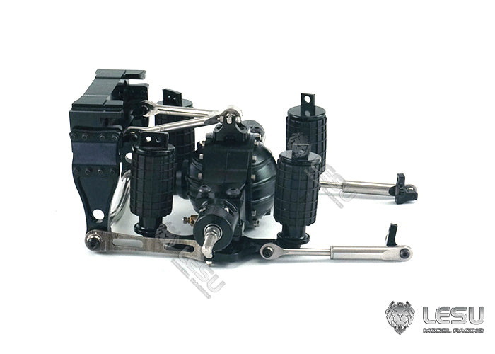 1/14 simulation truck model Tamiya modified accessories X-8023-A independent bridge shock absorber airbag suspension LESU