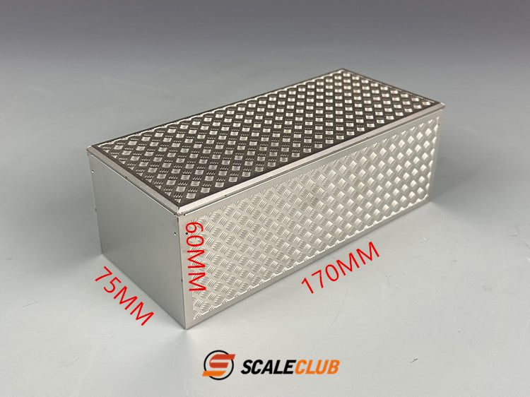 scaleclub 1/14 Tamiya truck trailer flatbed truck ballast bucket DIY modified battery box toolbox