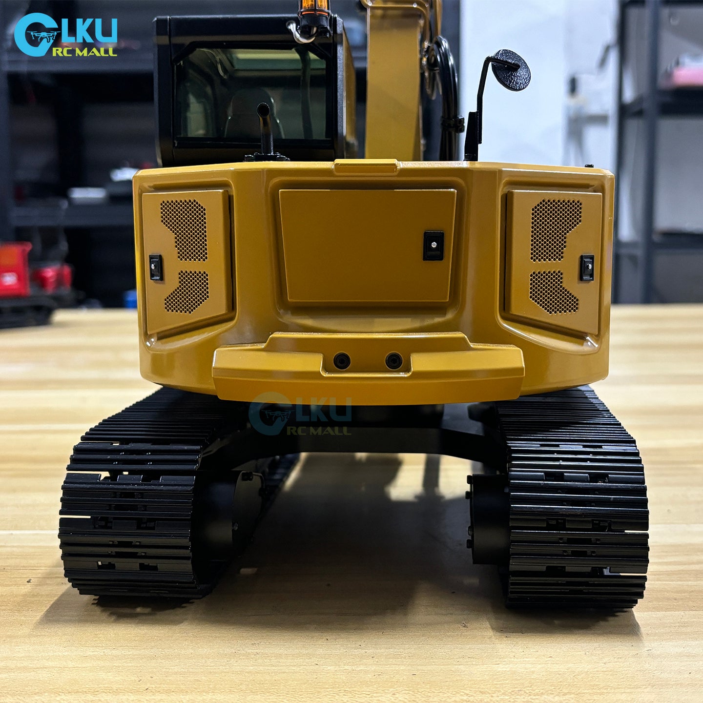 BMG 1/14 Metal Hydraulic Mini Remote Control Model CAT-308 RTR Thumb Clip Excavator