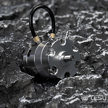 LESU 1/14 construction machinery model excavator all-metal hydraulic turntable oil slip ring
