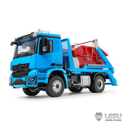 1/14 4×4 Hydraulic 4‑Spool Rocker‑Arm Tipper Truck, Integrated Welded Copper Tubing, LESU LS‑Z0067