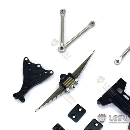 1/14 Truck rear suspension assembly X-8002 Tamiya tractor original hole RC modified mud truck model LESU