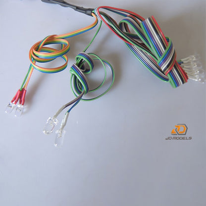JDMODEL 1/14 Remote Control Hydraulic Metal Excavator Model Lighting System JDM-106A