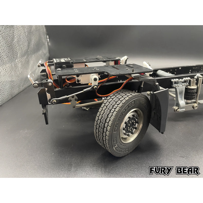 Nooxion 1/14 scale model for Tamiya remote control truck axle suspension system