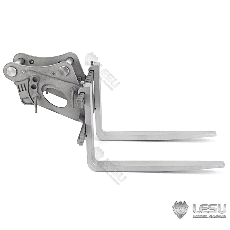 LESU 1/14 simulation hydraulic excavator PC360, wheel excavator, small short tail modified quick change fork attachment